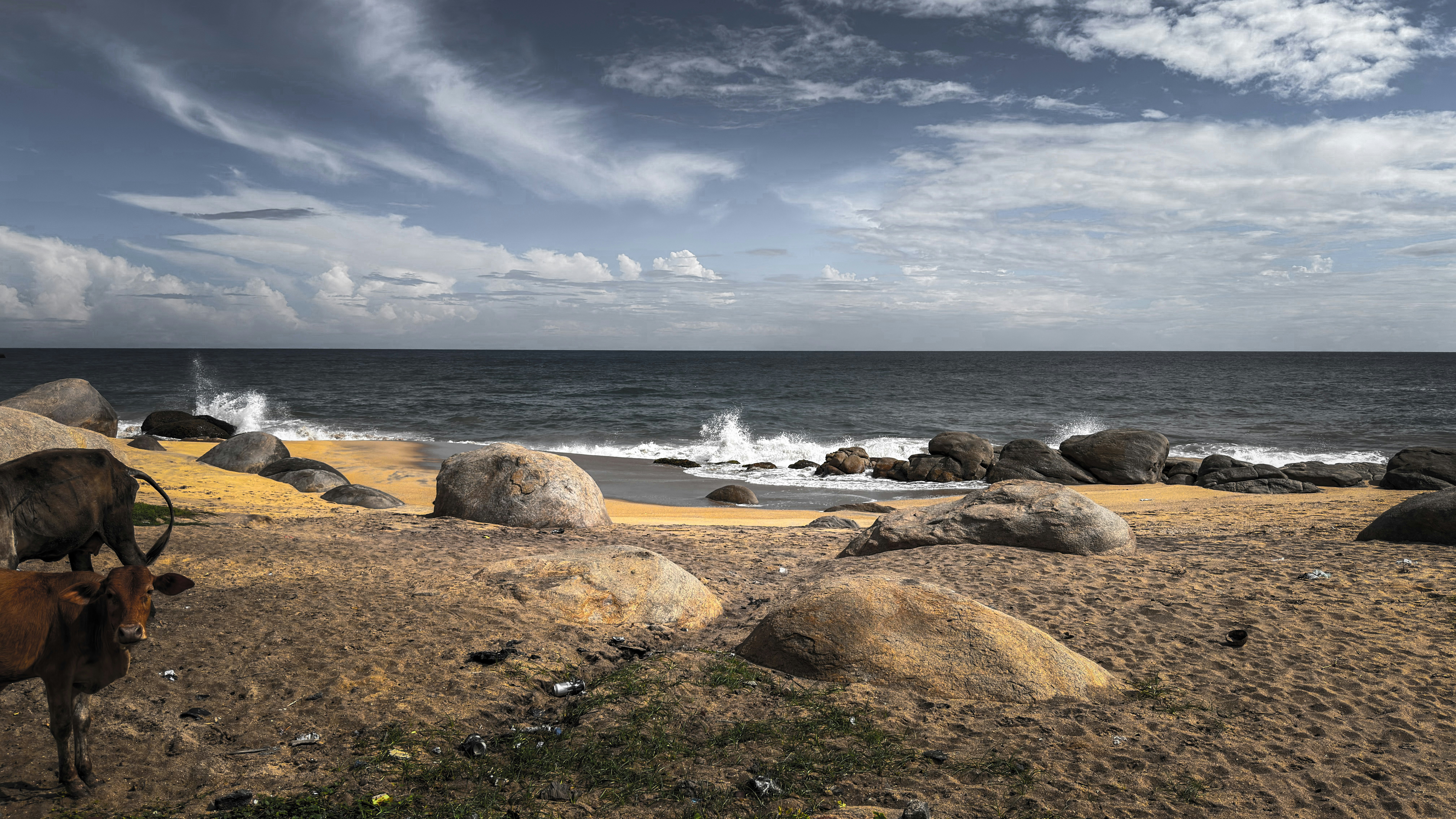 Galle Fort coastline